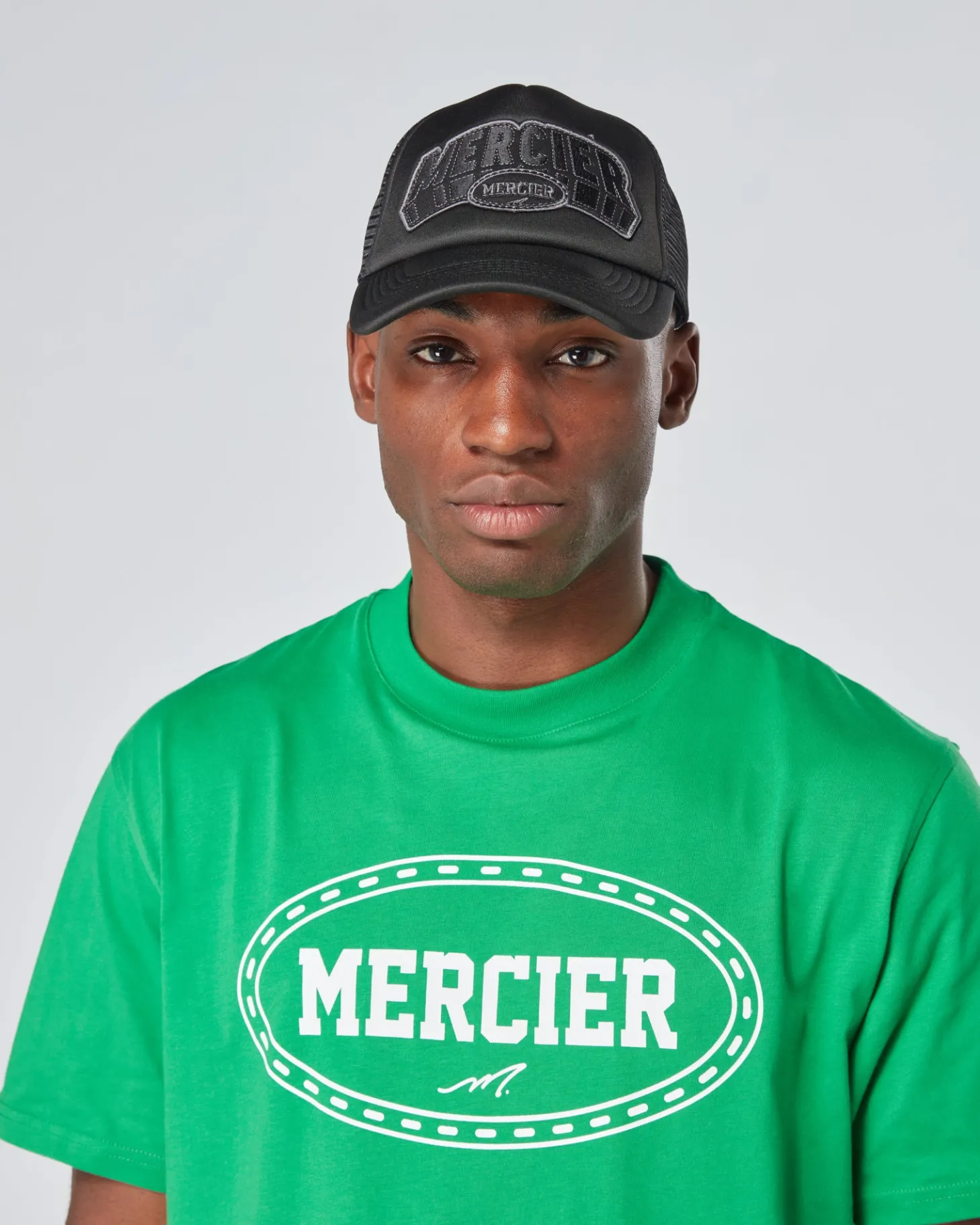 Mercier Accessories | Headwear*Black Court Foam Trucker