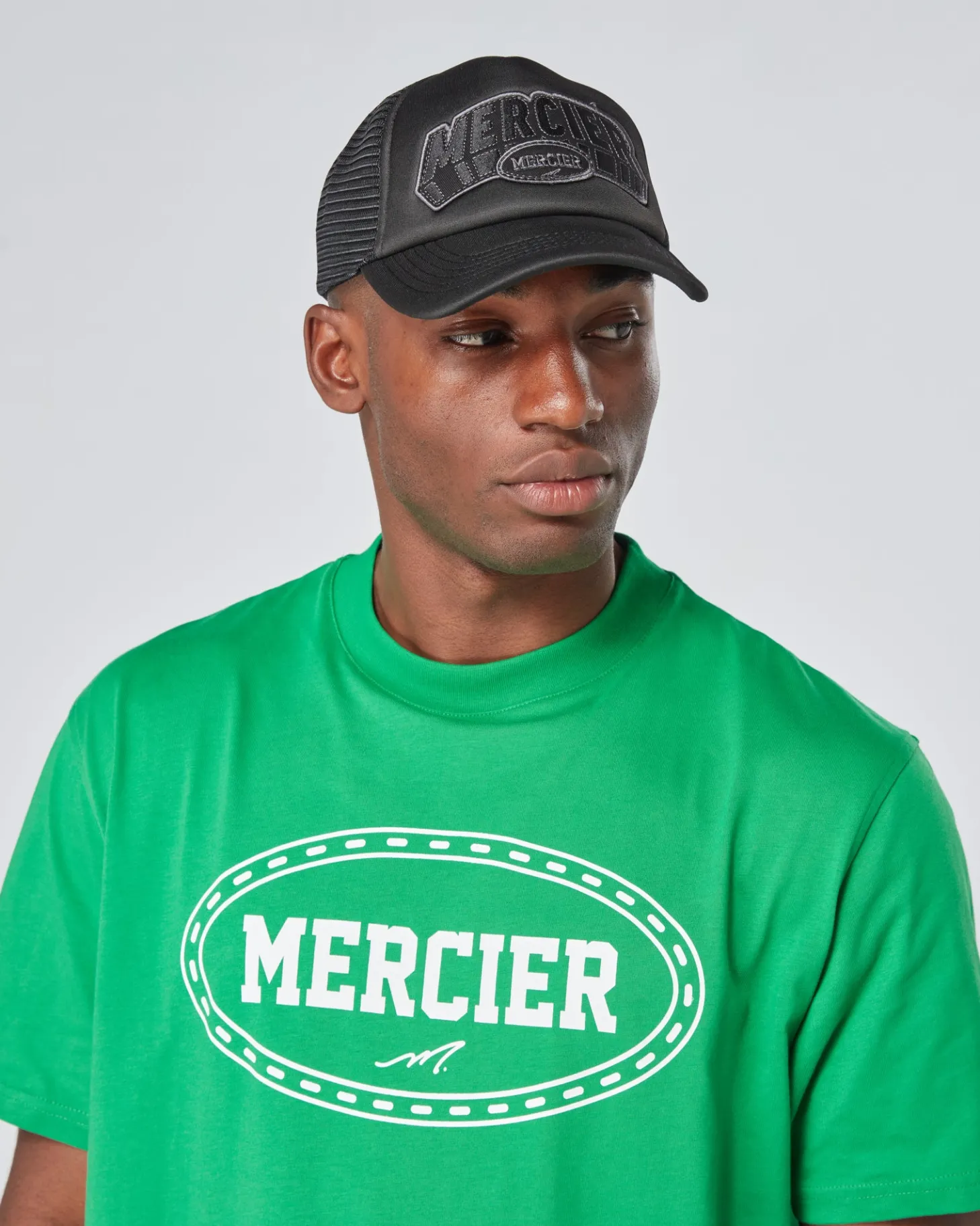 Mercier Accessories | Headwear*Black Court Foam Trucker