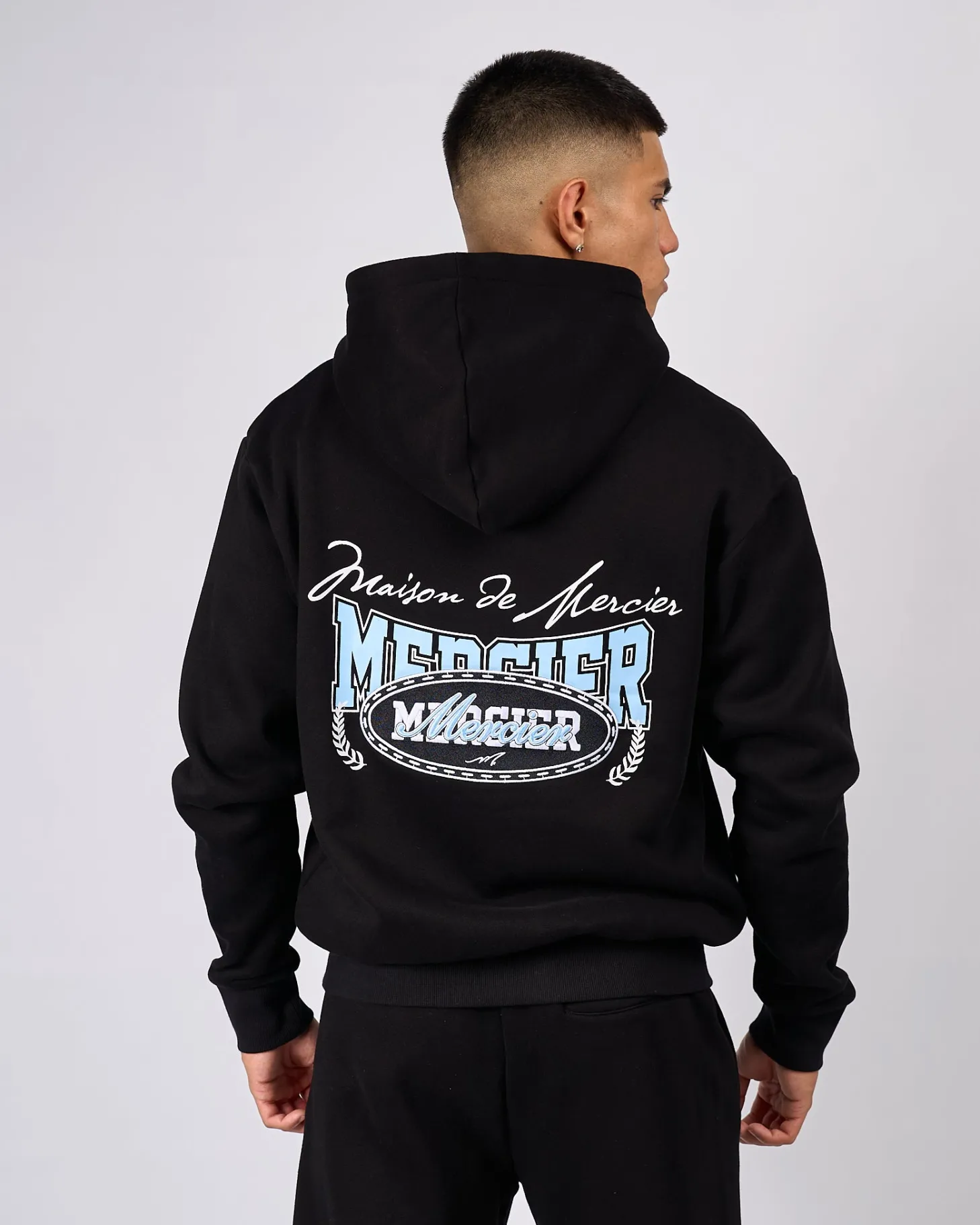 Mercier Tracksuit Tops / Hoodies | Tracksuits*Black Maison De Zip Hood