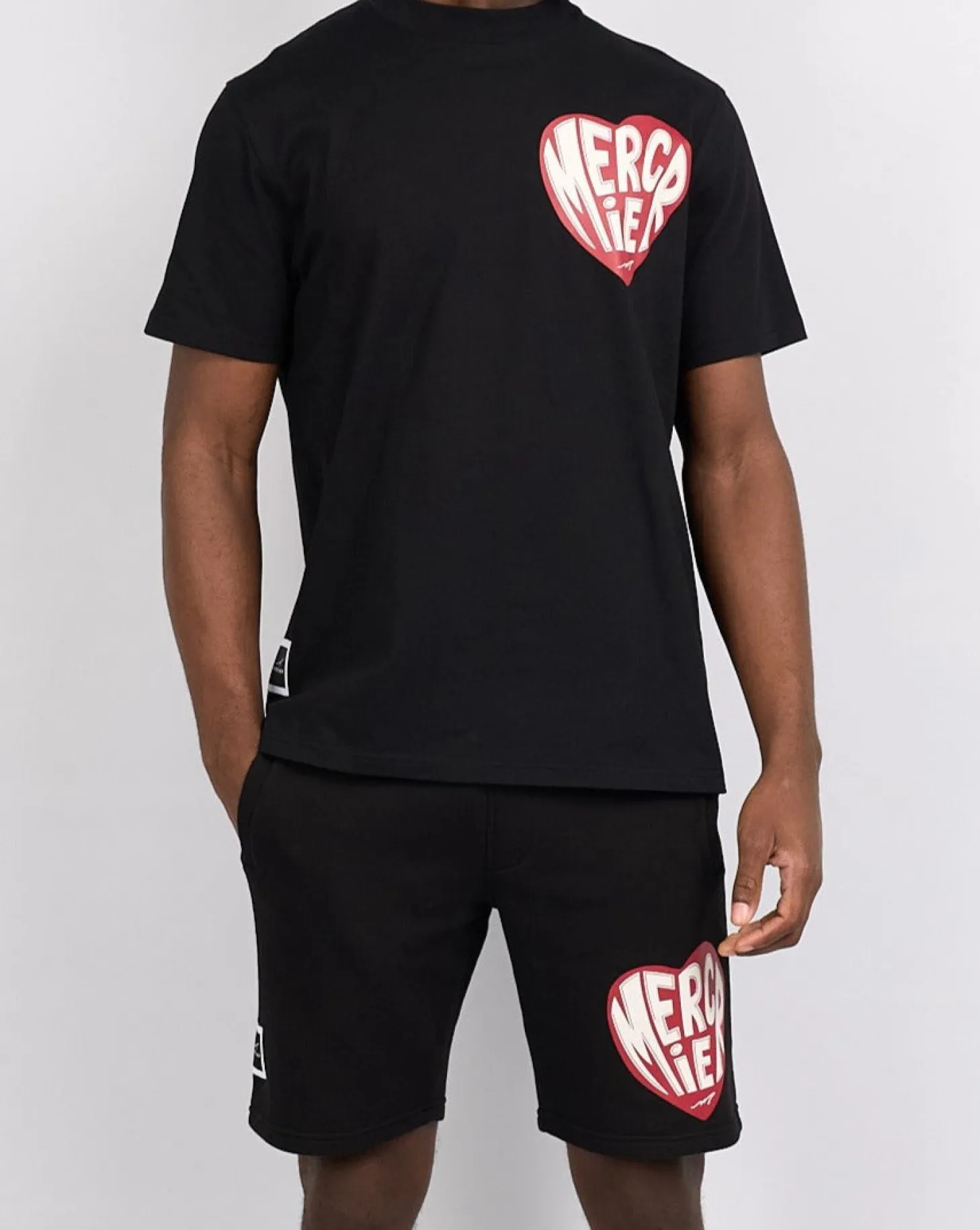 Mercier Summer Sets | T-shirts*Black Heart Tshirt