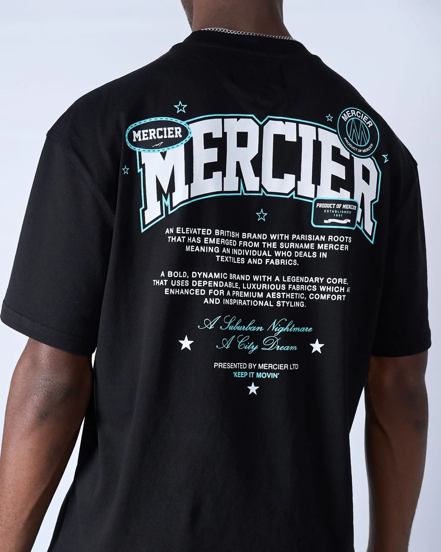 Mercier T-shirts*Black Origins Tshirt