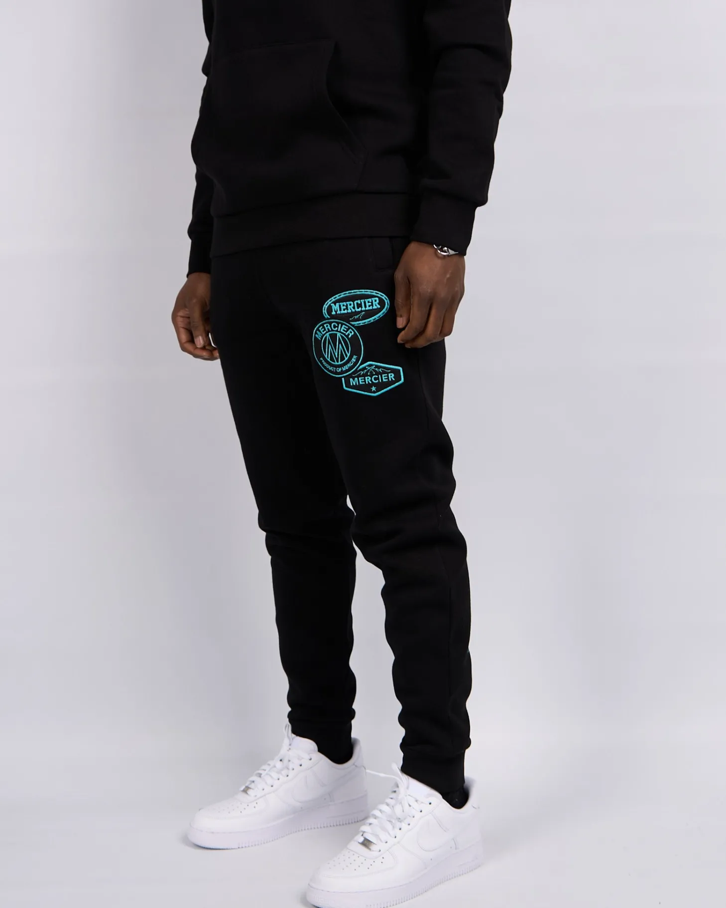 Mercier Joggers | Tracksuits*Black Tiffany OG Badge Joggers