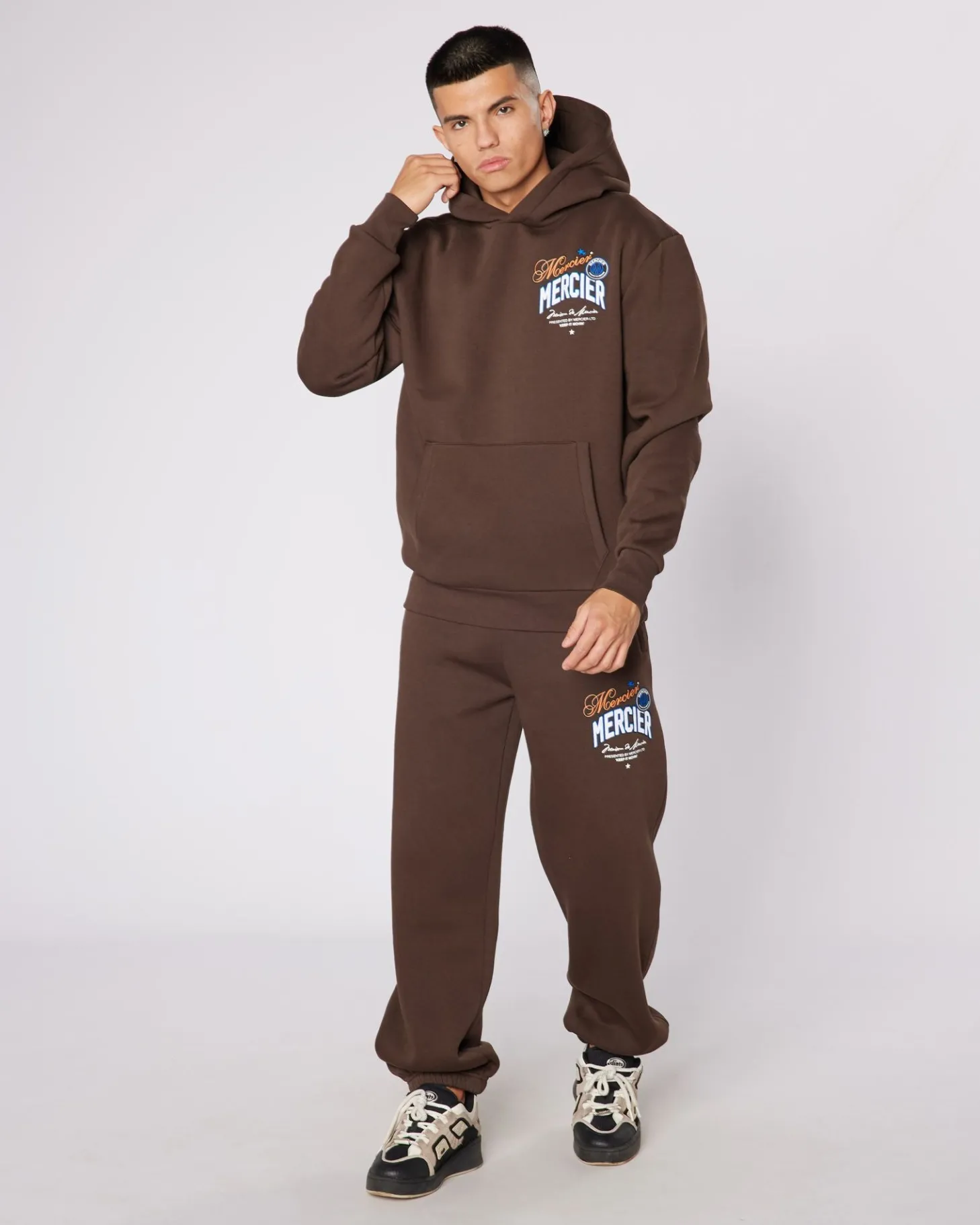 Mercier Tracksuit Tops / Hoodies | Tracksuits*Chocolate Guerrilla Hoodie