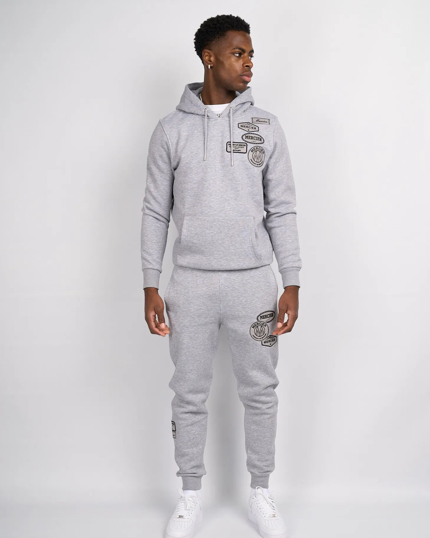 Mercier Tracksuit Tops / Hoodies | Tracksuits*Grey Marl Blend OG Hoodie