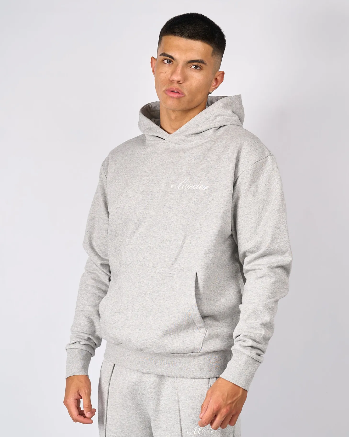 Mercier Tracksuit Tops / Hoodies | Tracksuits*Grey Marl Authenticity Hoodie