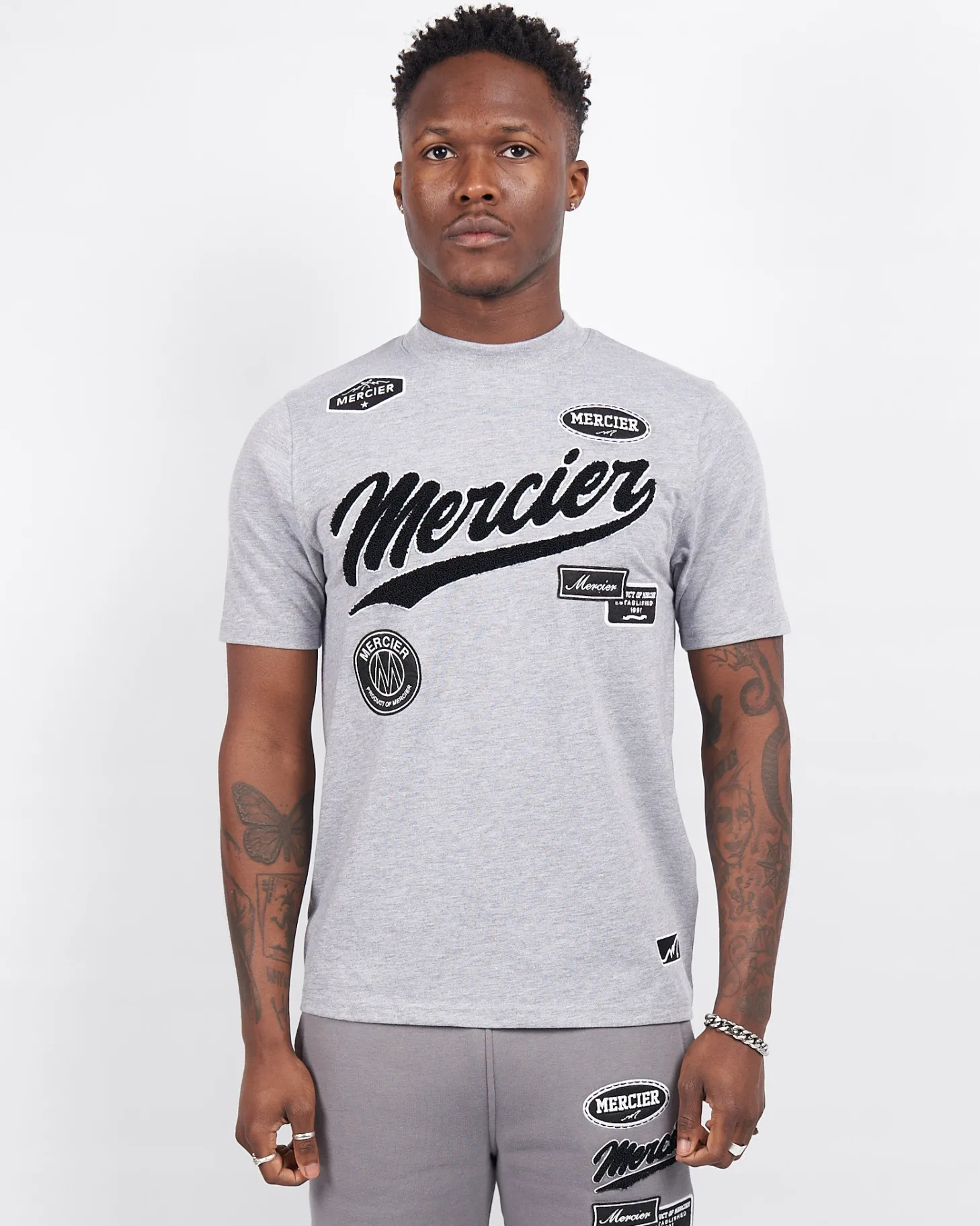 Mercier Summer Sets | T-shirts*Grey Marl Teams Tshirt