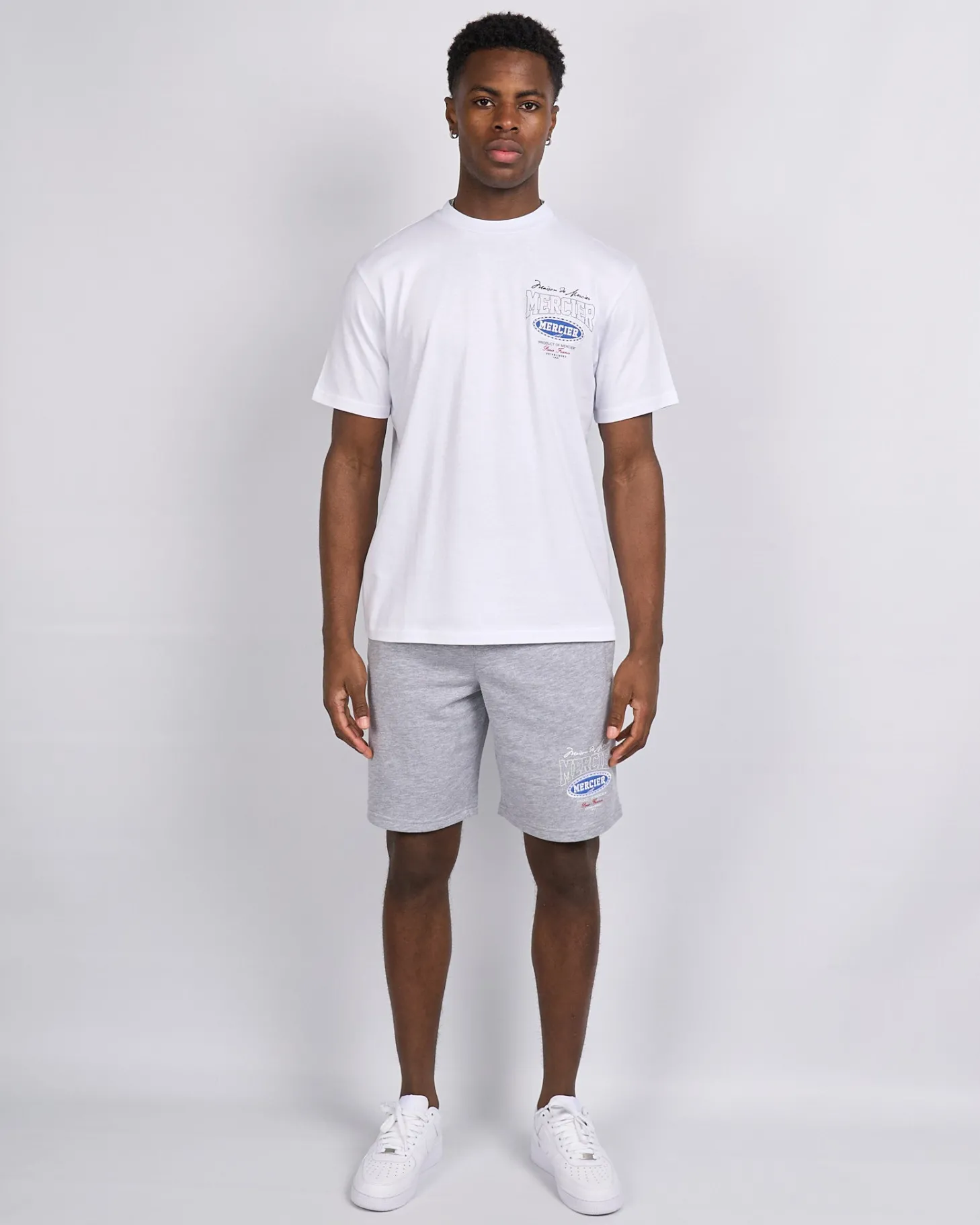 Mercier Summer Sets | Shorts*Grey Marl Multi Tour Shorts