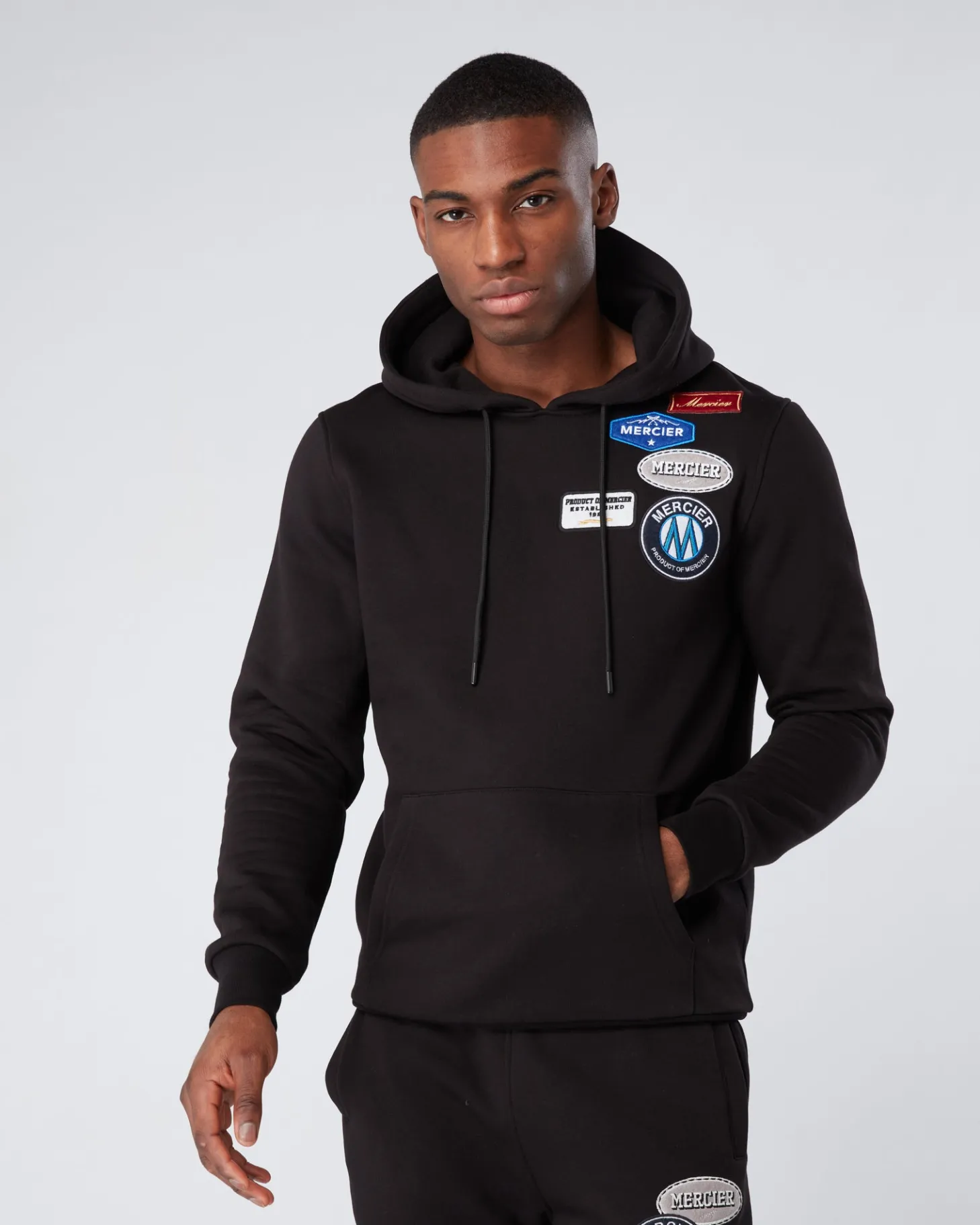 Mercier Tracksuit Tops / Hoodies | Tracksuits* OG Badge Hoodie Black