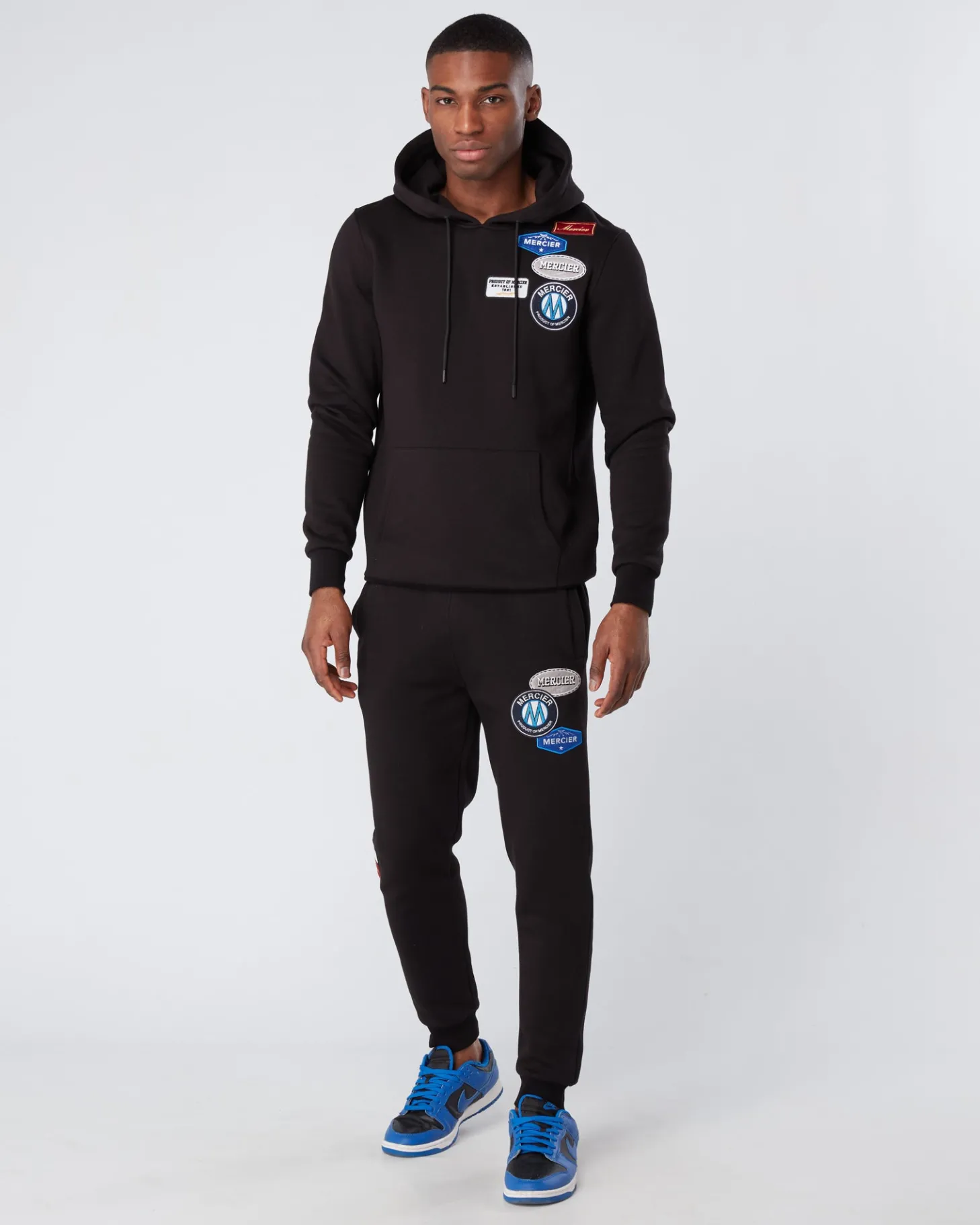 Mercier Tracksuit Tops / Hoodies | Tracksuits* OG Badge Hoodie Black