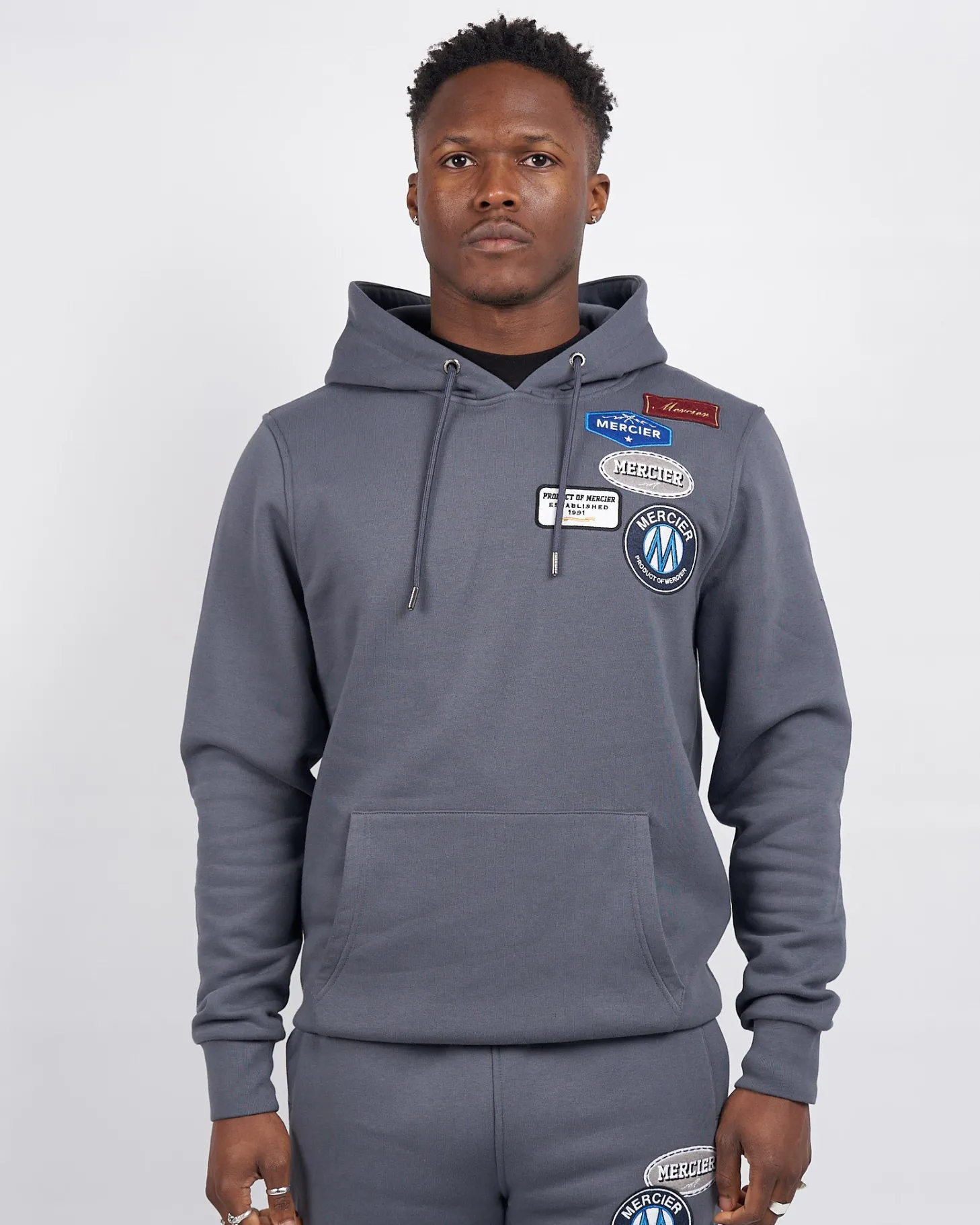 Mercier Tracksuit Tops / Hoodies | Tracksuits* OG Badge Hoodie Turbulence