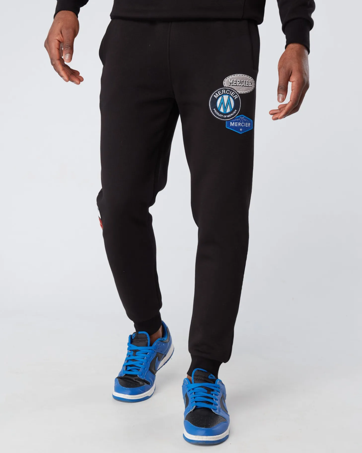 Mercier Tracksuits | Mens Best Sellers* OG Badge Jogger Black