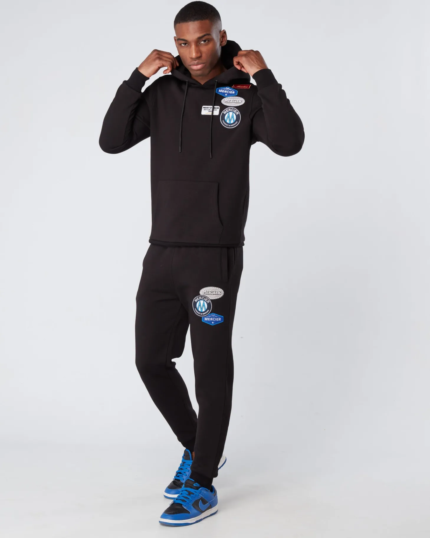 Mercier Tracksuits | Mens Best Sellers* OG Badge Jogger Black