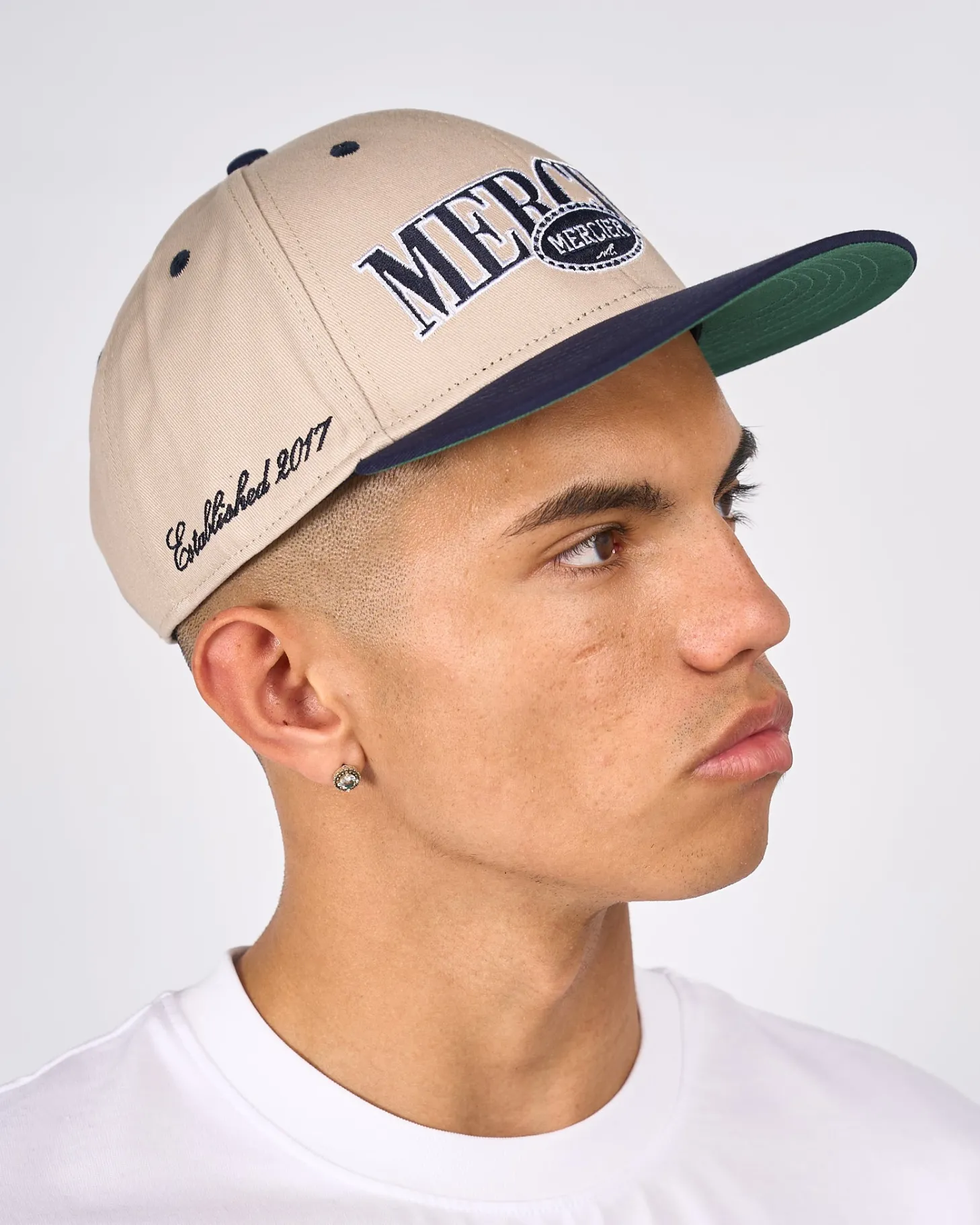 Mercier Accessories | Headwear*Navy Idaho Snapback