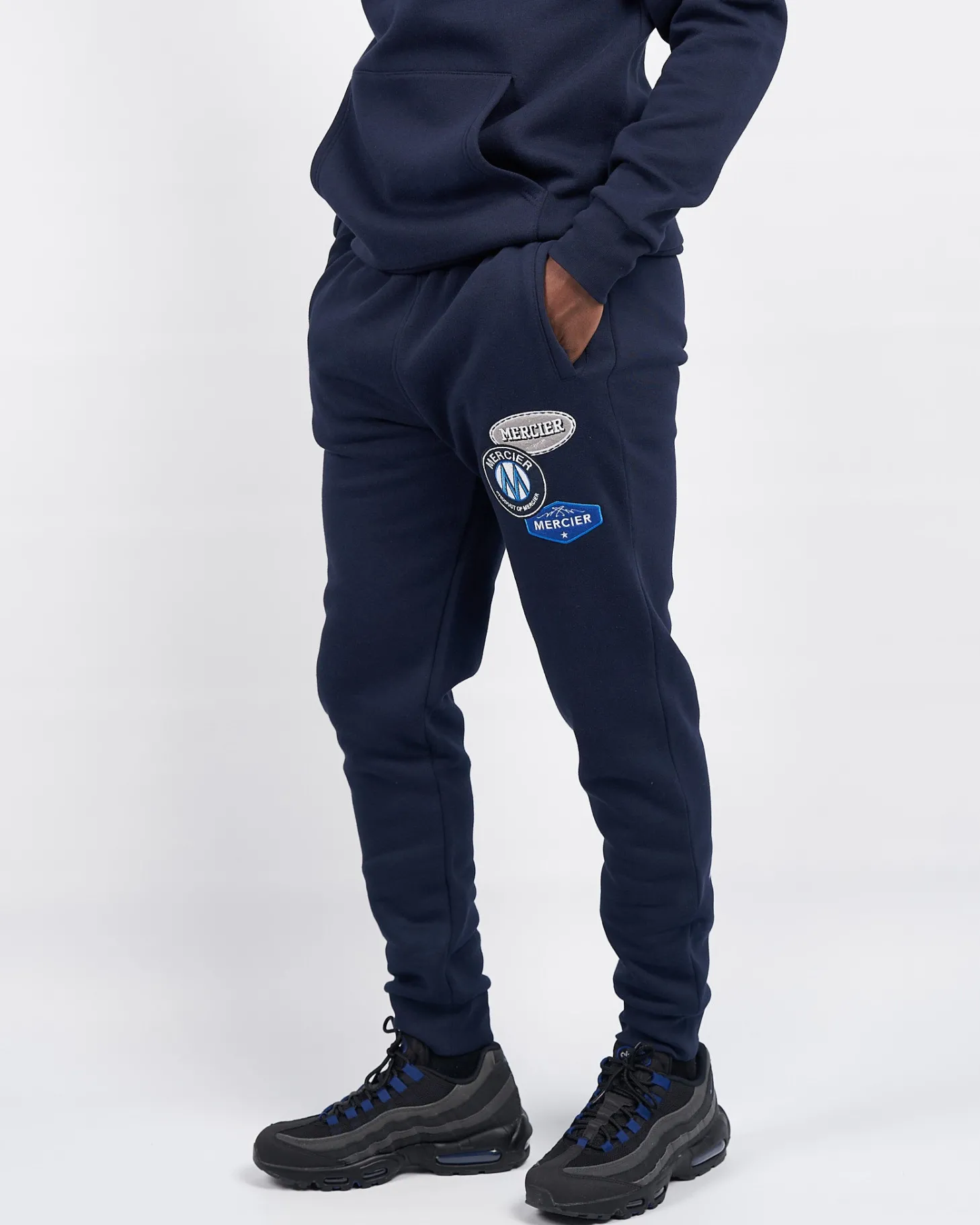 Mercier Joggers | Tracksuits*Navy OG badge joggers