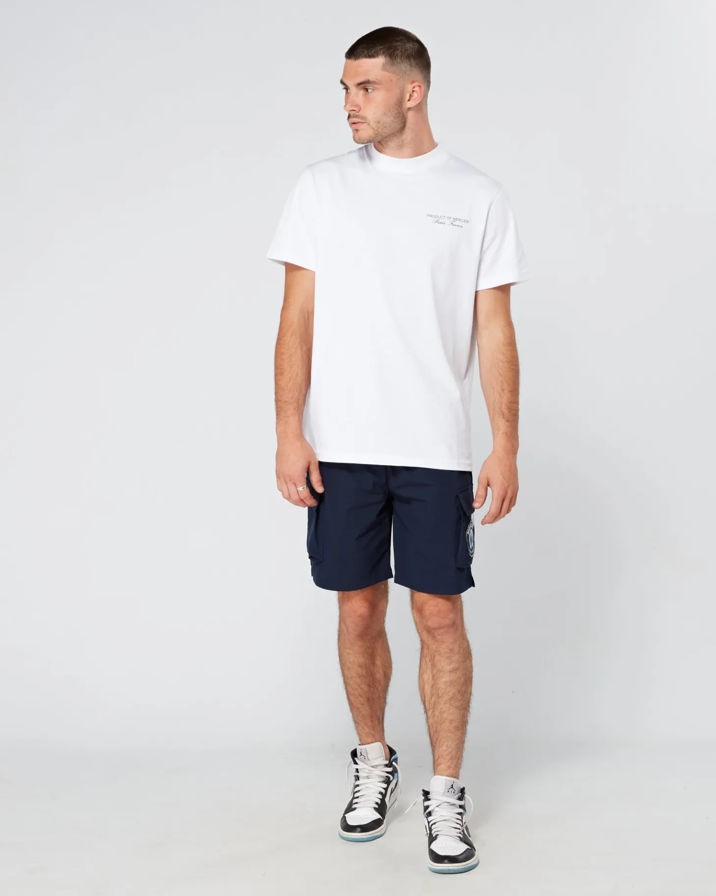 Mercier Summer Sets | Shorts*Navy OG Badge Cargo Shorts