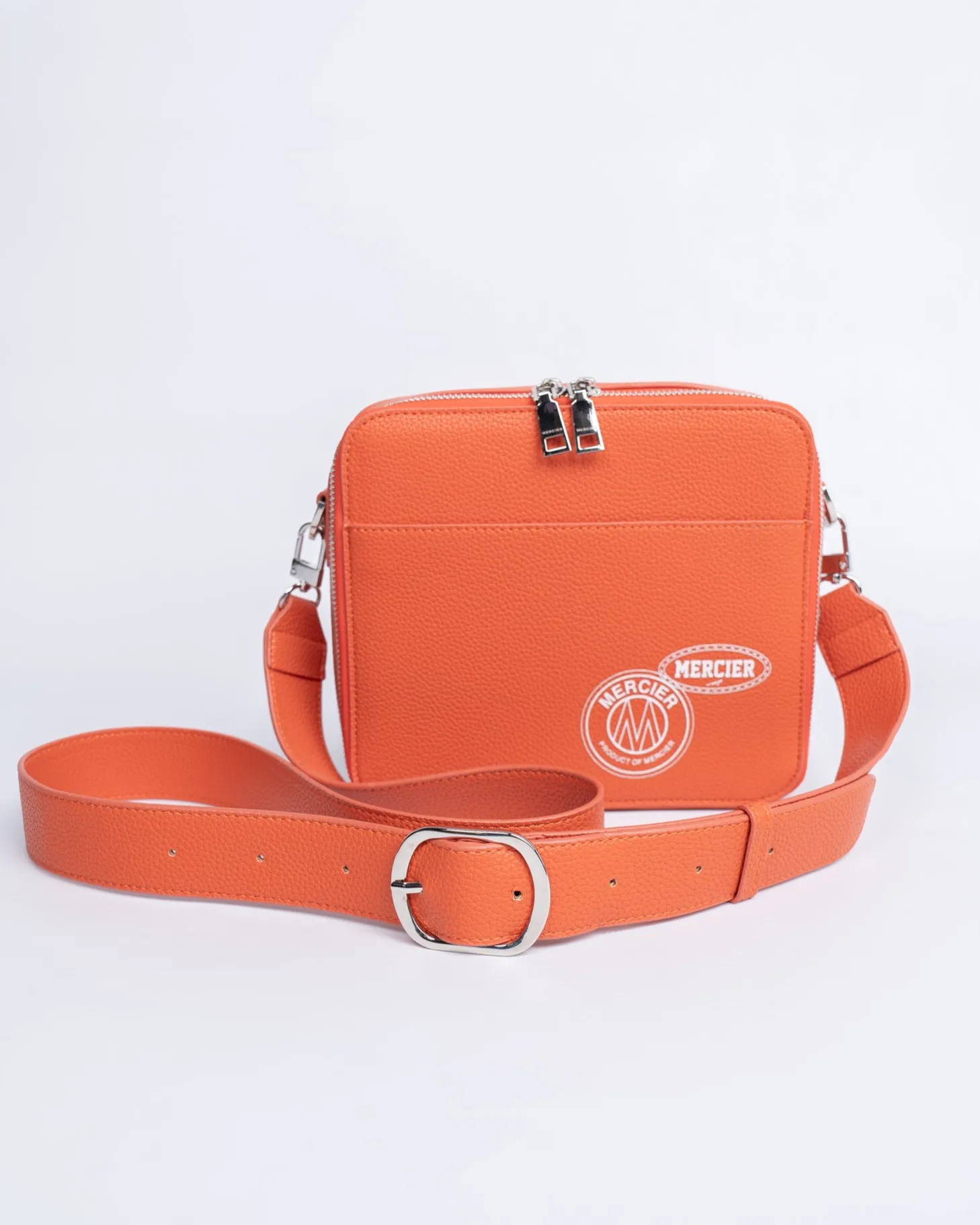 Mercier Accessories*Orange OG Badge Messenger Bag - Exclusive