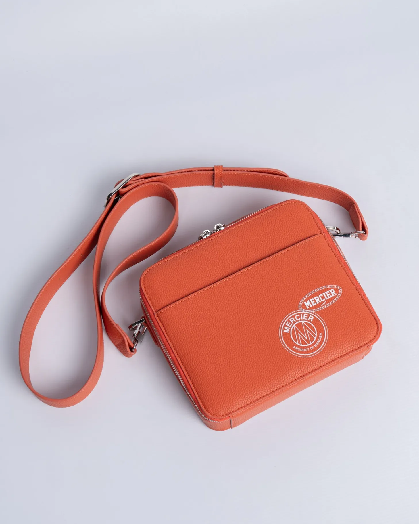 Mercier Accessories*Orange OG Badge Messenger Bag - Exclusive