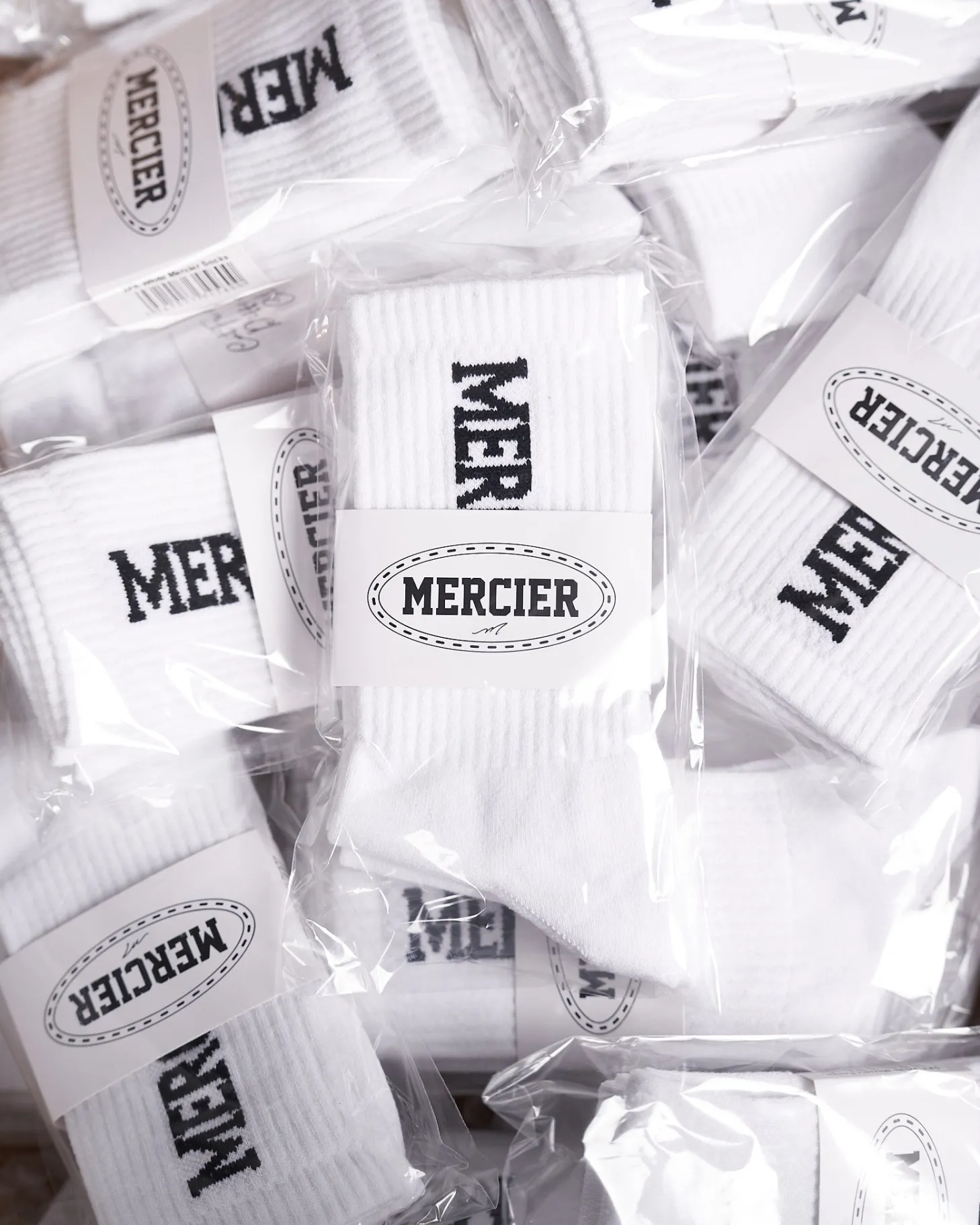 Women Mercier Womens Accessories | Accessories*2Pack White Socks