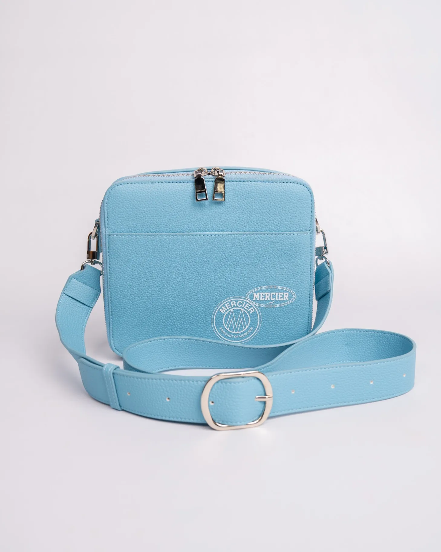 Mercier Accessories*Sky Blue OG Badge Messenger Bag - Exclusive