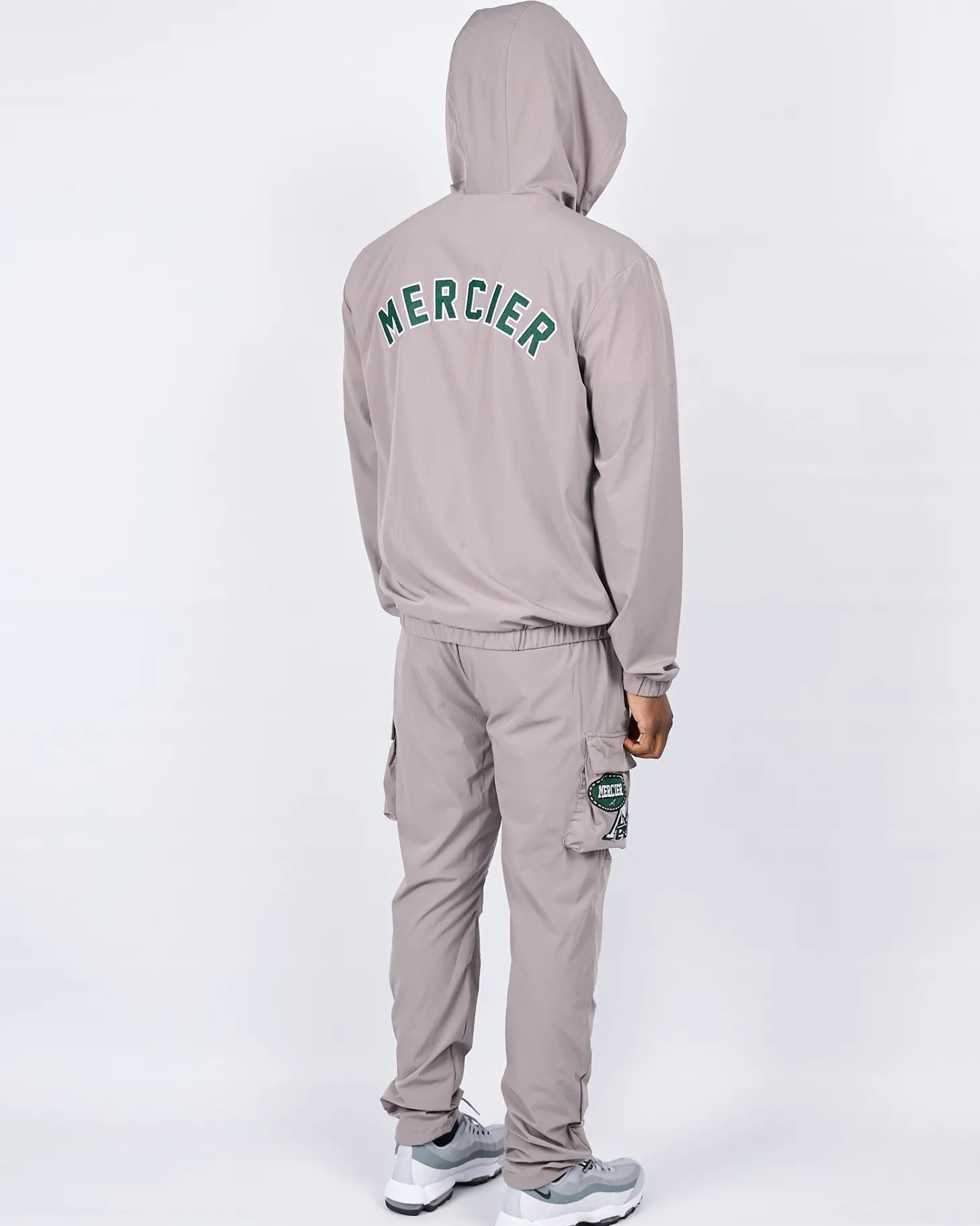 Mercier Windbreakers & Cargos*Steel Green Empire Windbreaker