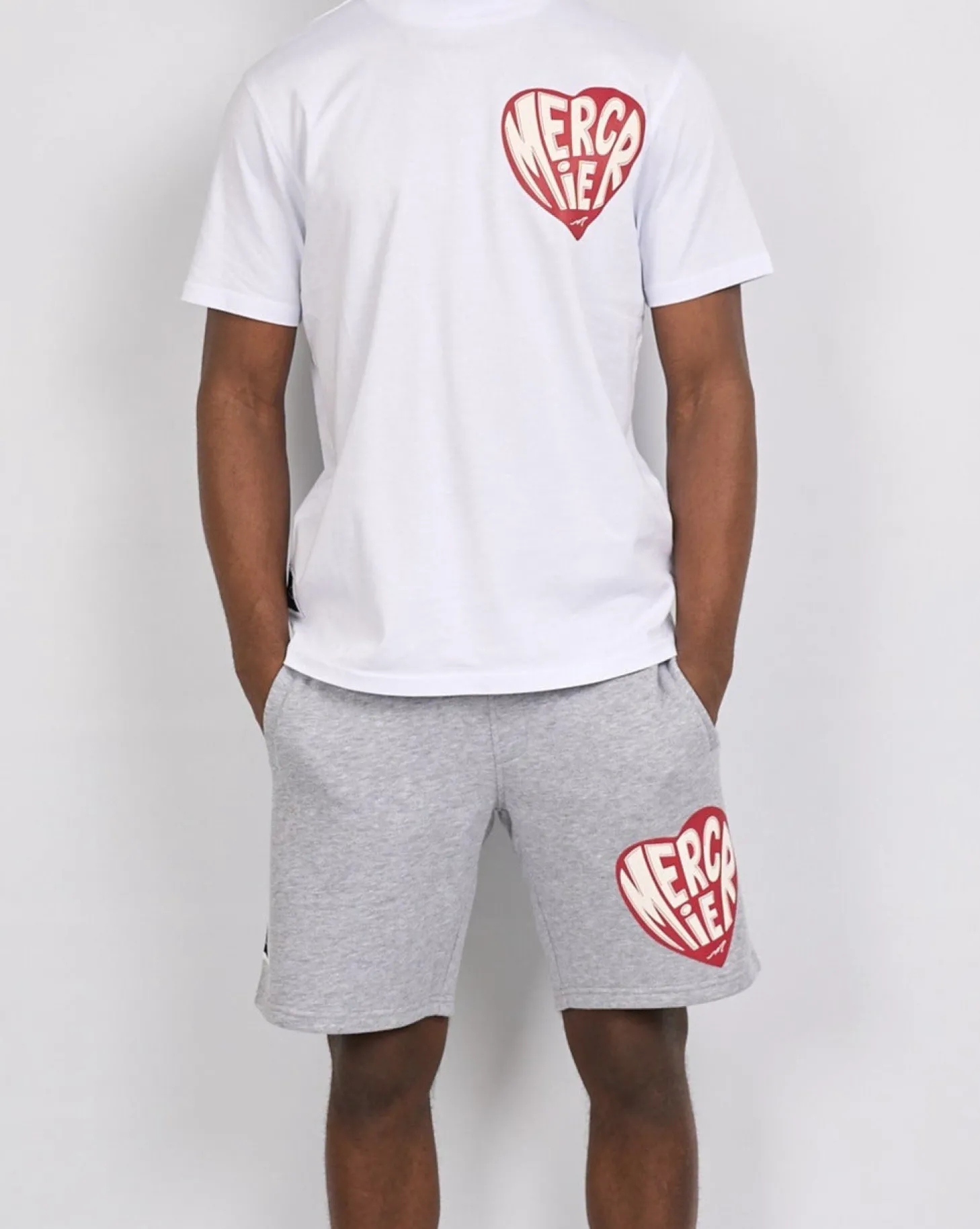 Mercier Summer Sets | T-shirts*White Heart Tshirt