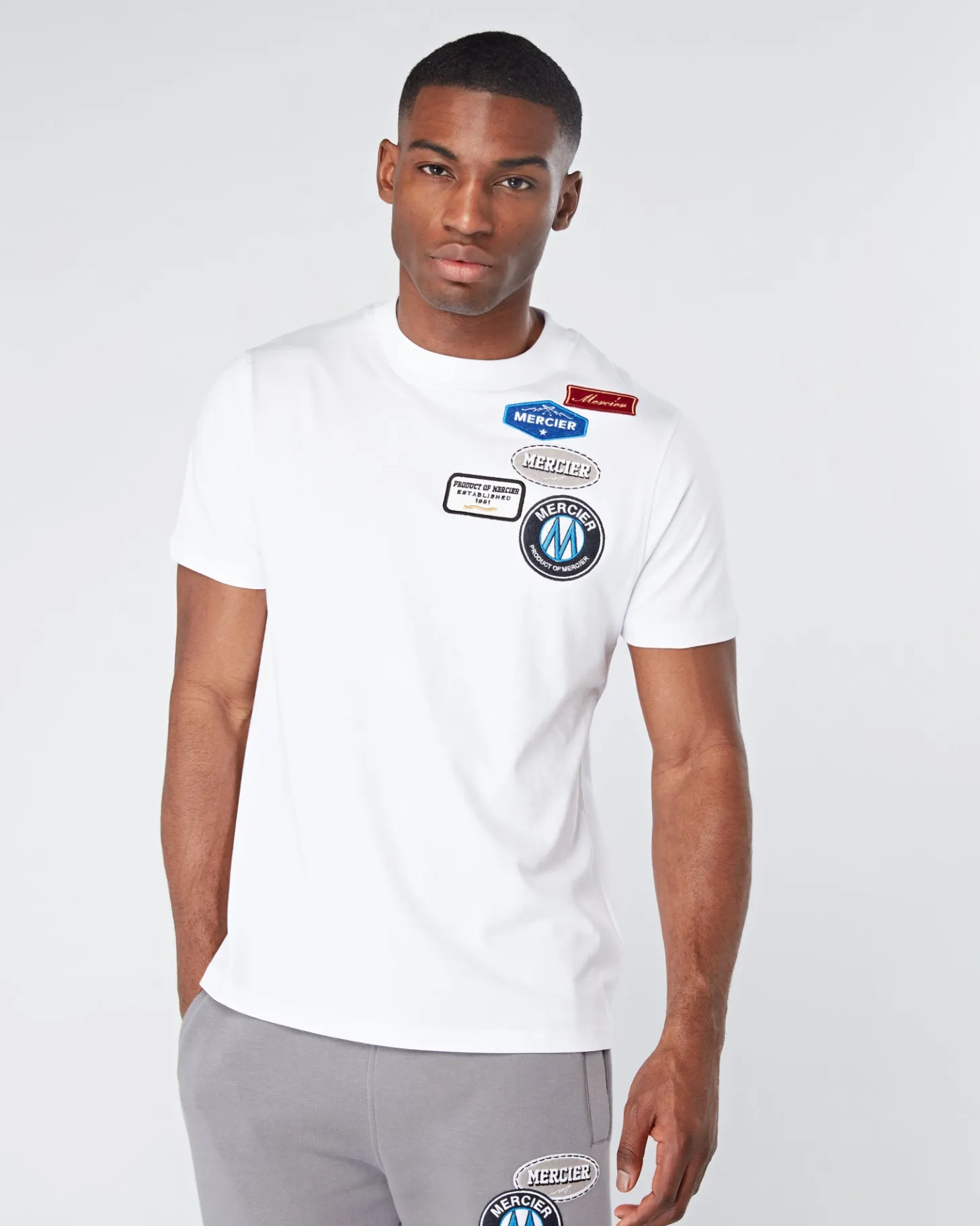 Mercier Summer Sets | T-shirts*White OG Badge Tshirt