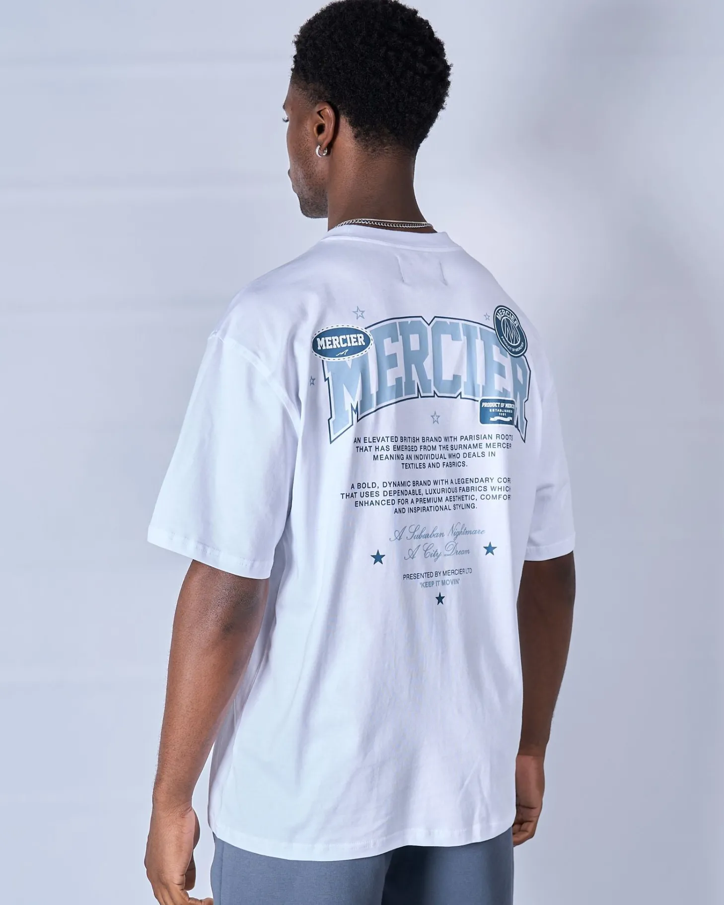 Mercier T-shirts*White Origins Tshirt