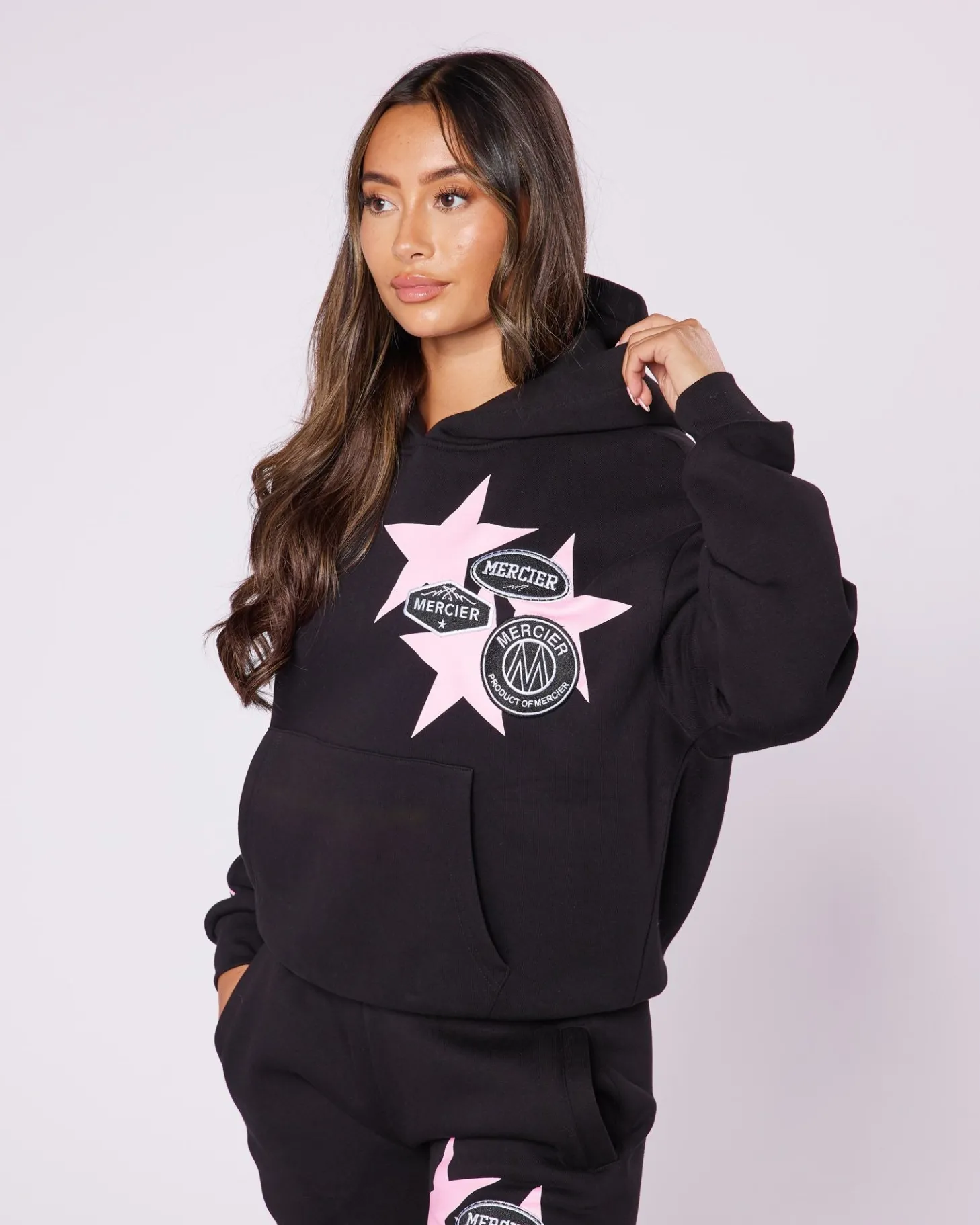 Women Mercier Womens Hoodies | Womens Tracksuits*Womens Black Badge Star Hoodie