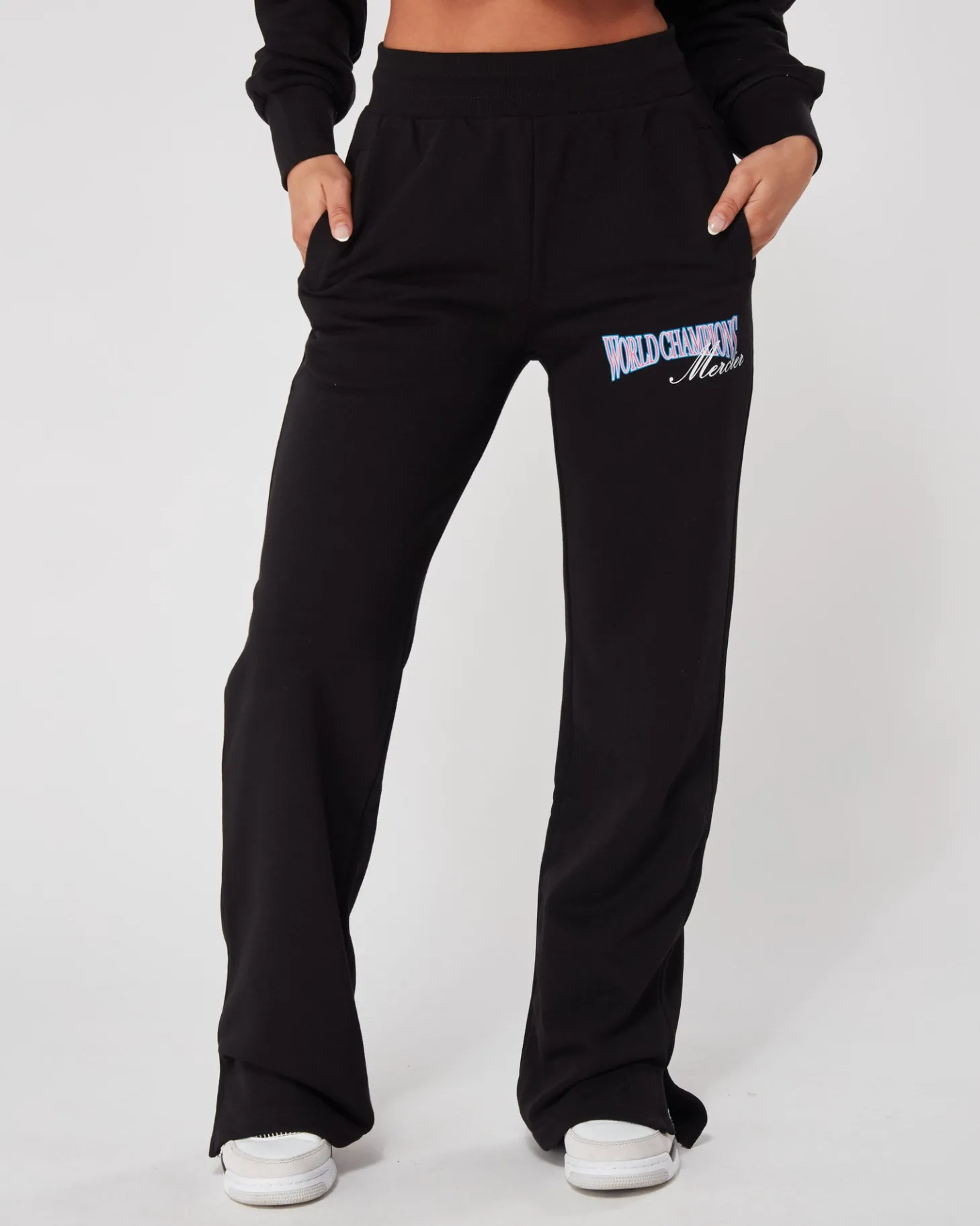 Women Mercier Outlet Womens*Womens Black World Champions Bottoms