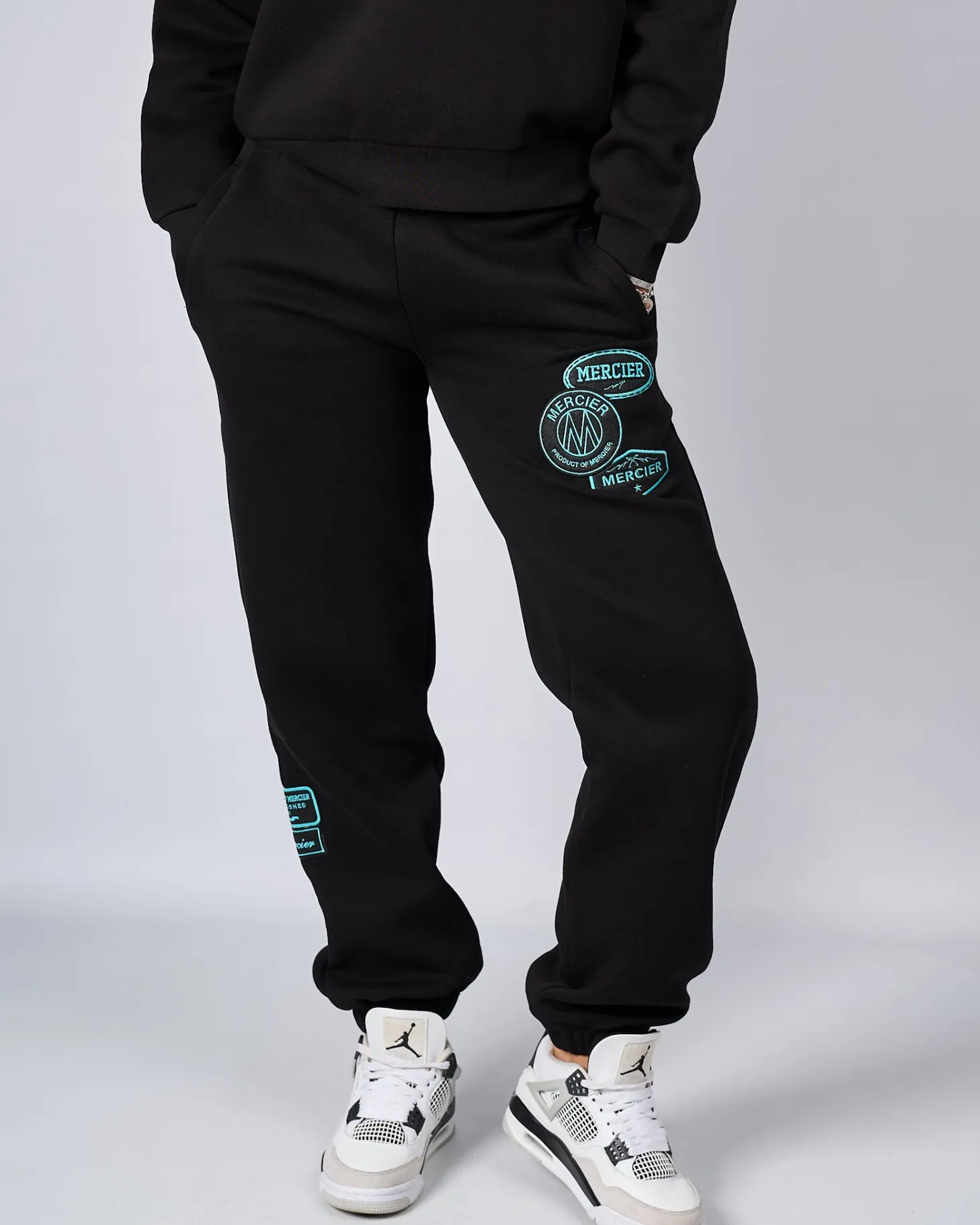 Women Mercier Womens Joggers/leggings | Womens Tracksuits*Womens Black Tiffany OG Badge Joggers