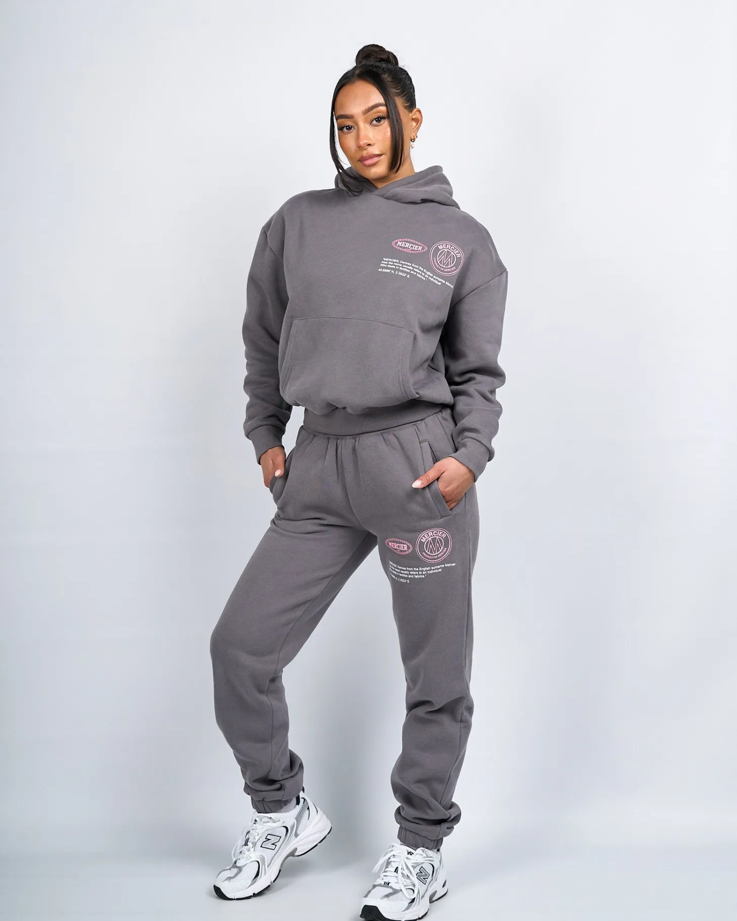 Women Mercier Womens Hoodies | Womens Tracksuits*Womens Charcoal Caruso Hoodie