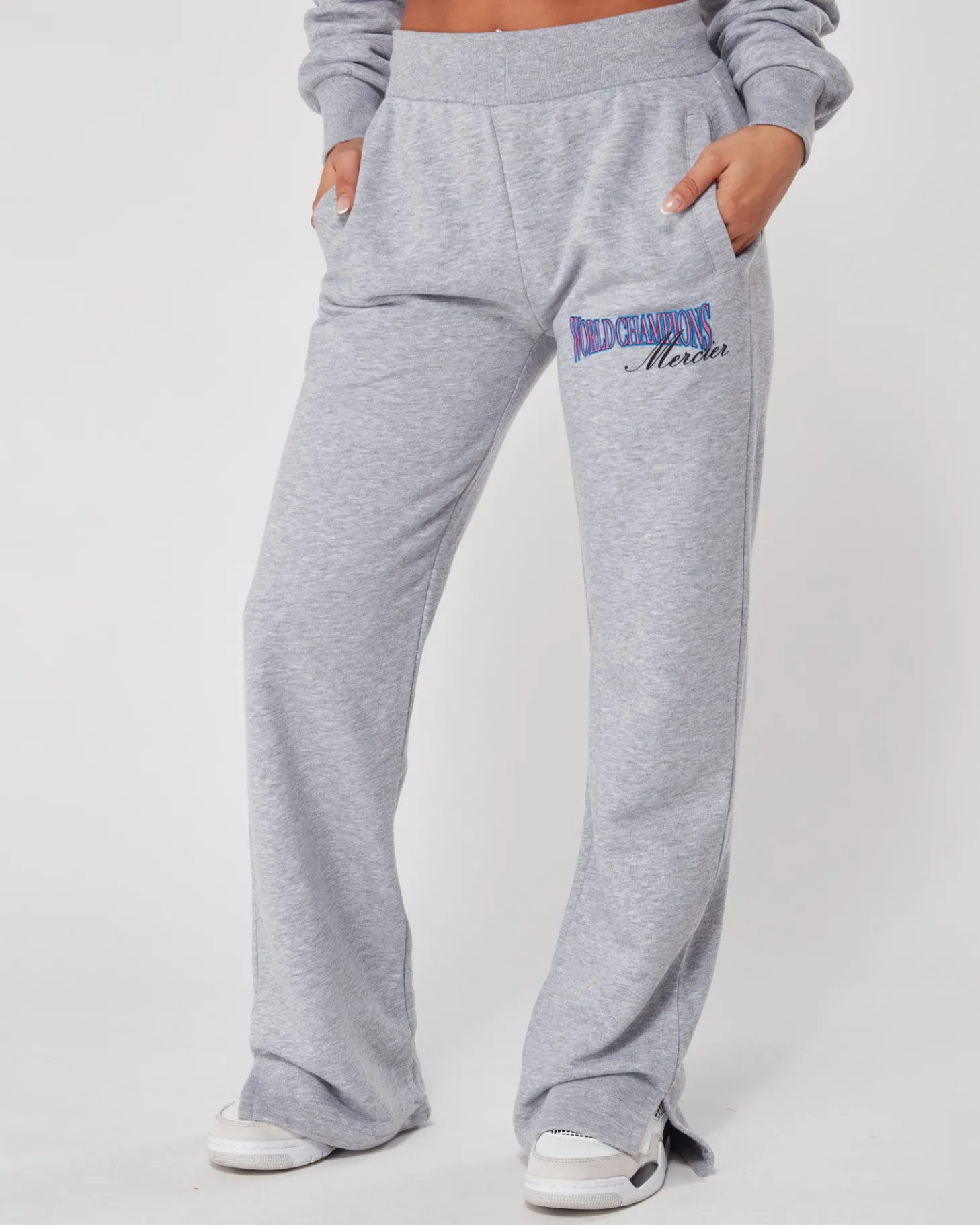 Women Mercier Outlet Womens*Womens Grey Marl Champions Joggers