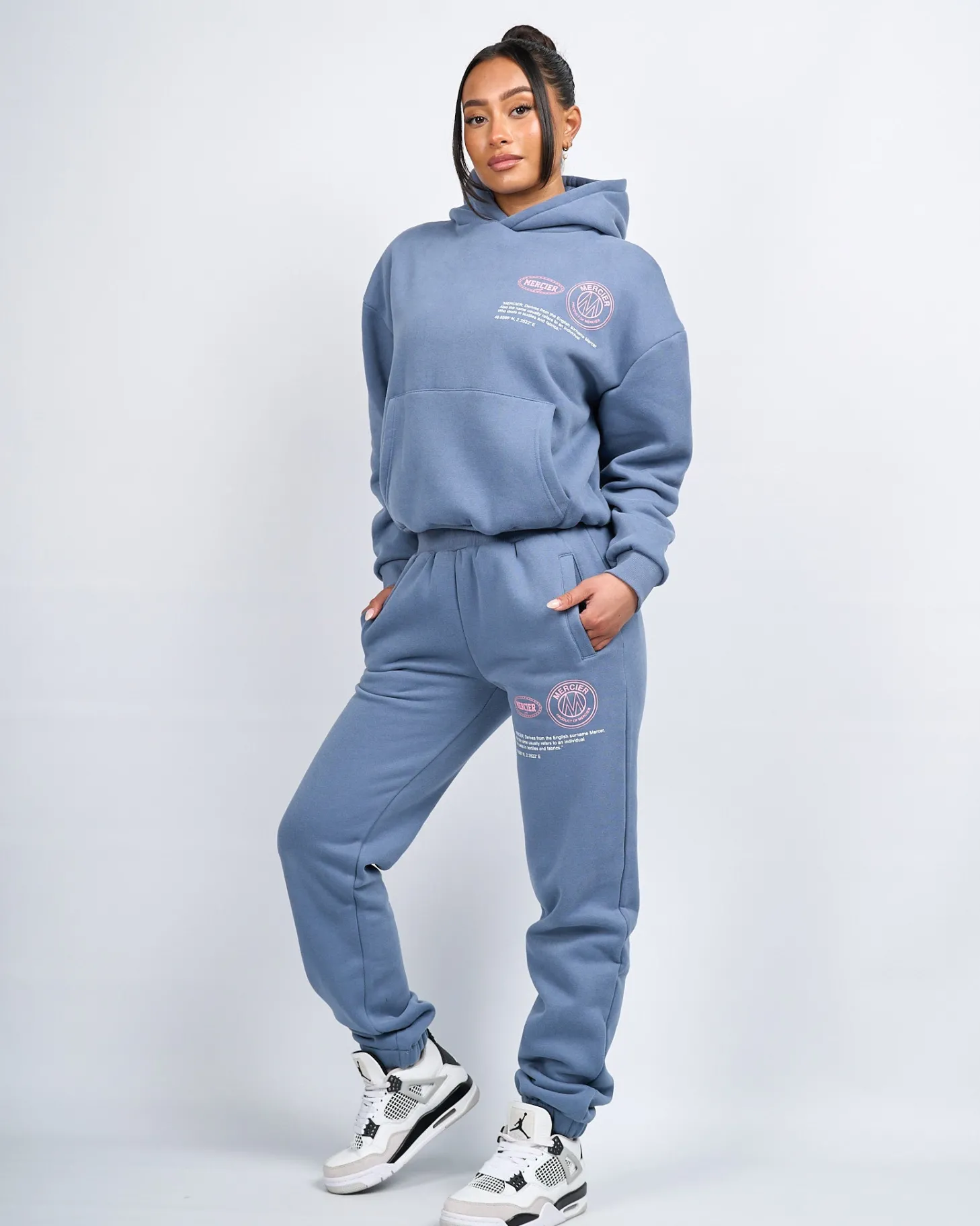 Women Mercier Womens Joggers/leggings | Womens Tracksuits*Womens Moonlight Blue Caruso Joggers