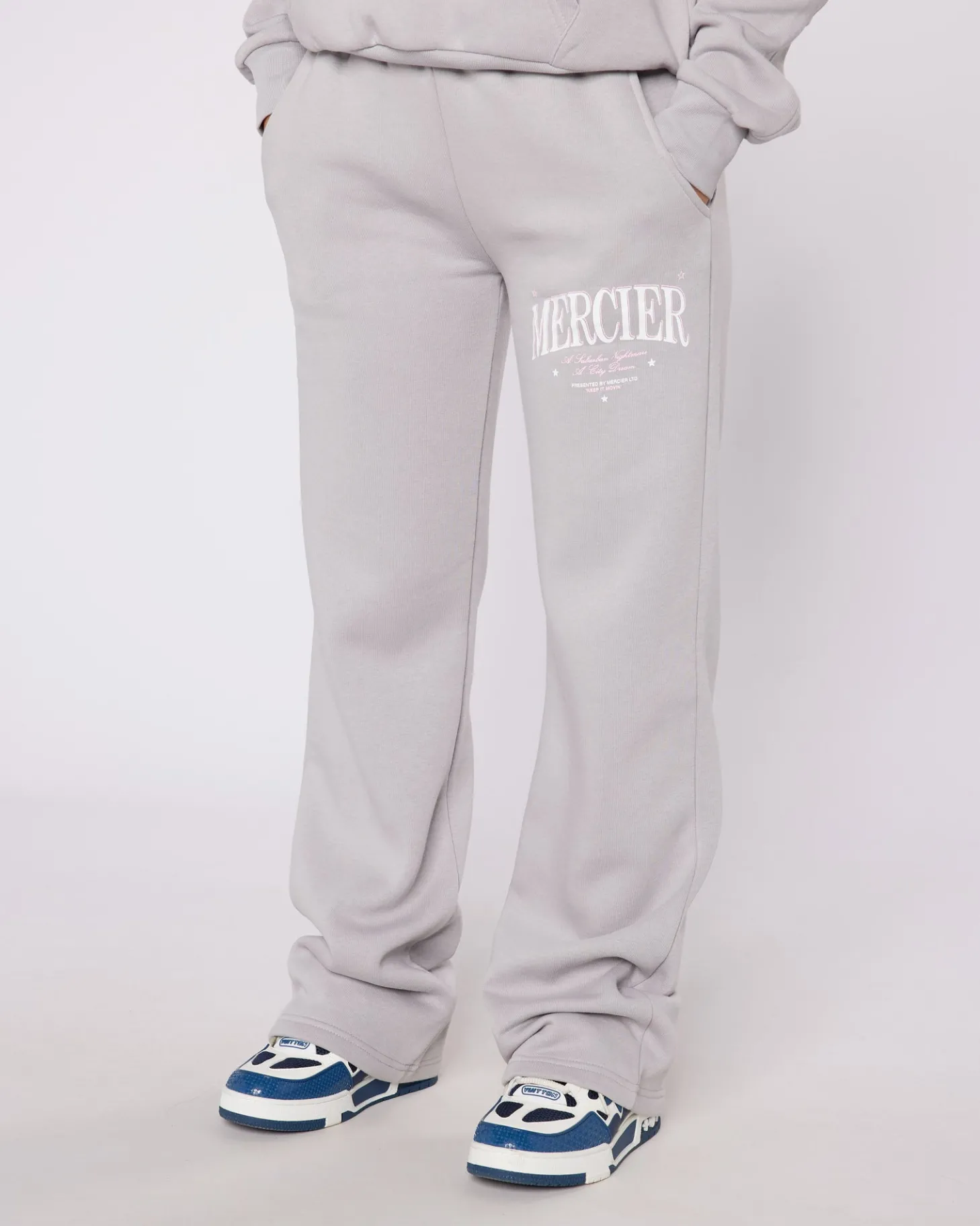 Women Mercier Womens Joggers/leggings | Womens Tracksuits*Womens Pebble Grey Origins Jogger