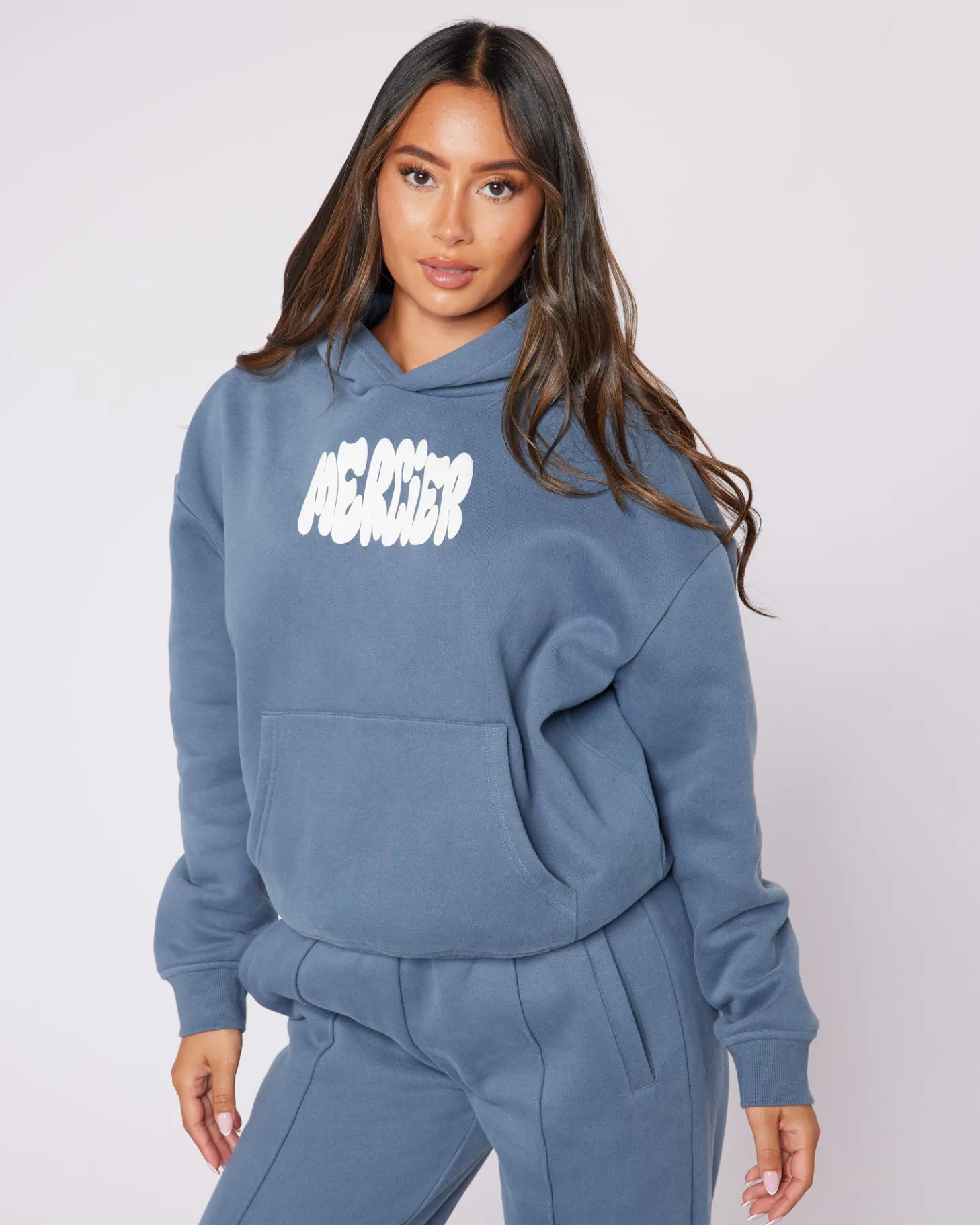 Women Mercier Womens Hoodies | Womens Tracksuits*Womens Petrol Bubble Hoodie